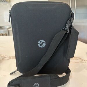 HP Black Laptop Sleeve with Strap